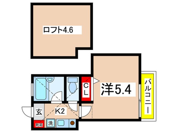 メゾン・ド・ソレイユの物件間取画像